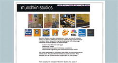 Desktop Screenshot of munchkinstudios.com